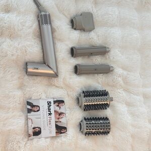 Shark FlexStyle Hair Dryer + Brush styler Attachments - Silver